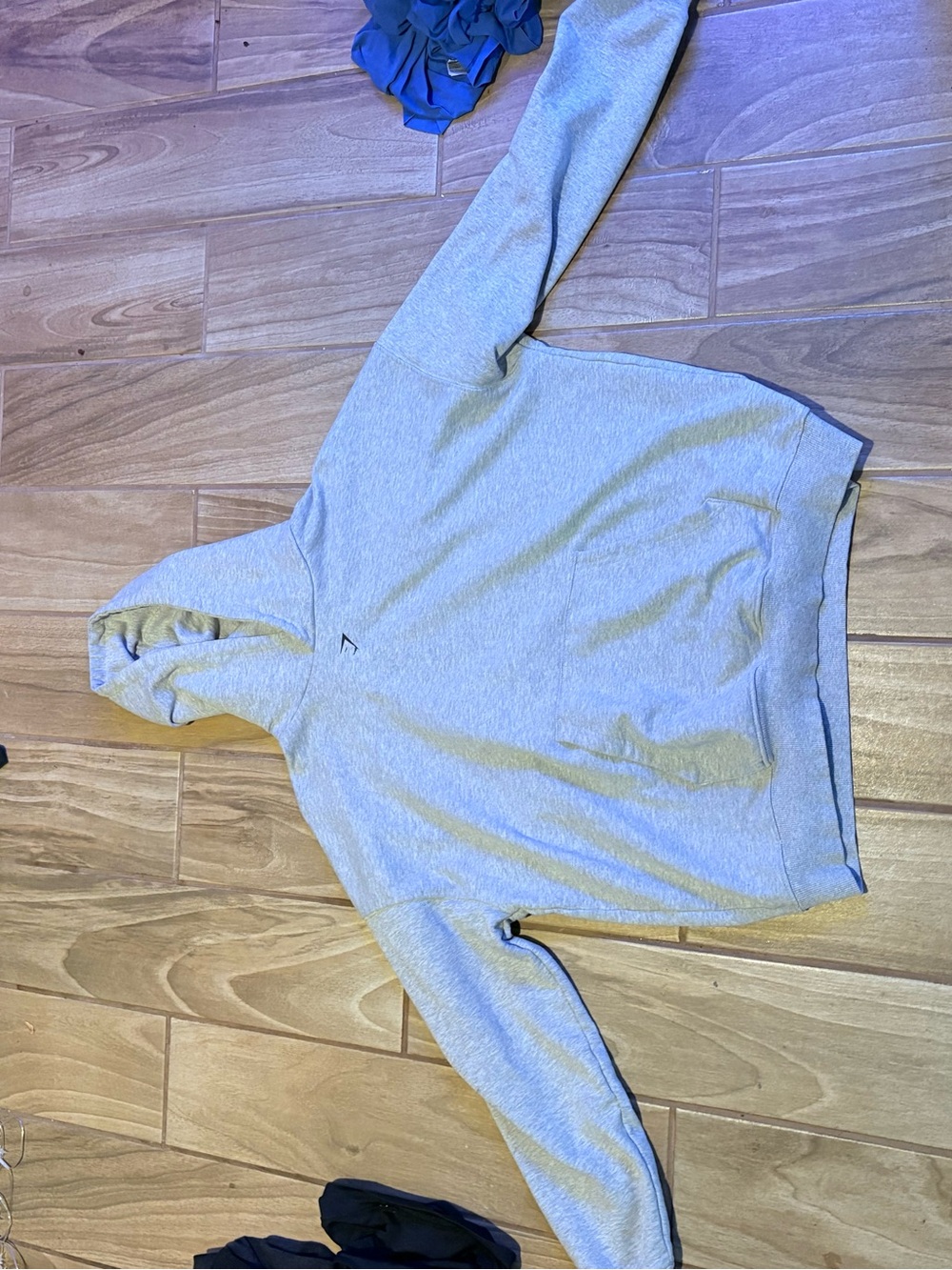Gymshark Light Gray Pullover Hoodie